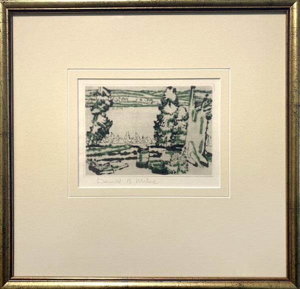 Painting Place (Hilltop) by David Brown Milne (1881 - 1953)