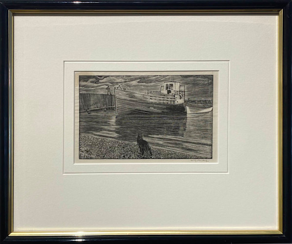 Fishing Boats, Gimli Dock by Walter J. Phillips (1884-1963)