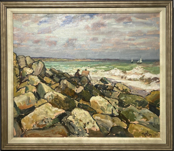 Lonely Coast by Llewellyn Petley-Jones (1908-1986)