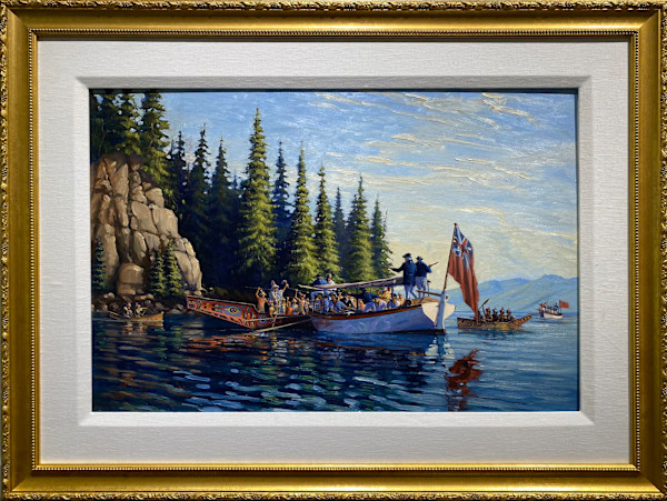 Incident off Escape Point by John Horton (CSMA, FCA)