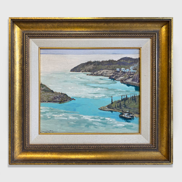 Melting Ice at Eldorado, Great Bear Lake, N.W.T. by Frank H. JOHNSTON (1888 - 1949), Image 2.