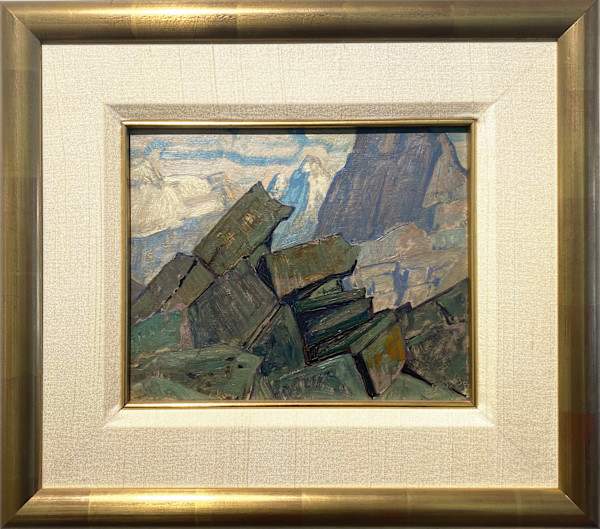 Rocks Over Oesa Trail by J.E.H. (James Edward Hervey) MacDonald (1873 - 1932)
