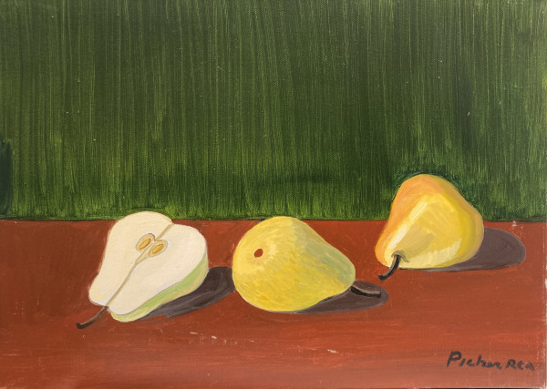 Pears by Claude Picher, R.C.A. (1927 - 1998)