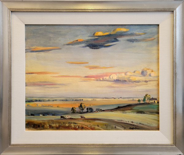 Prairie Landscape Near Edmonton by Llewellyn Petley-Jones (1908-1986)