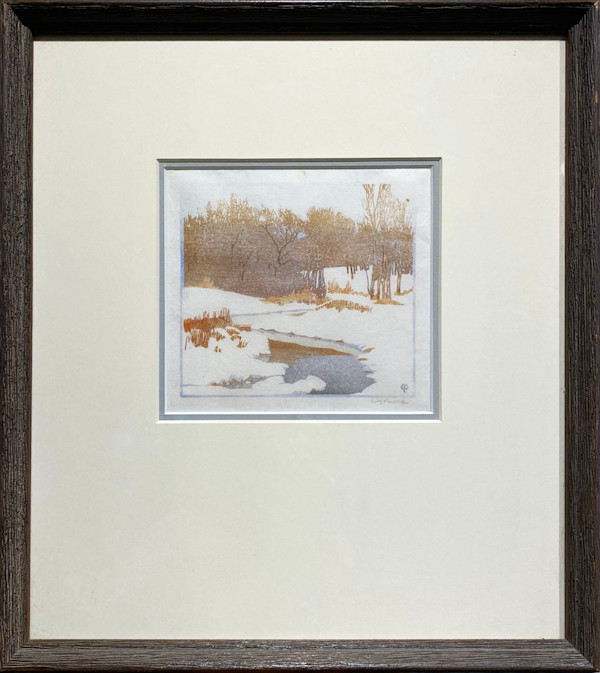 The Stream in Winter by Walter J. Phillips (1884-1963)