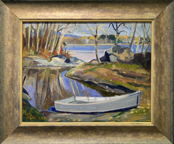 Boat, Memphremagog, 1966 by Nora Collyer (1898-1979)