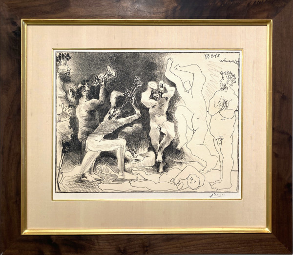 La Danse des faunes by Pablo Ruiz Picasso (1881 - 1973)