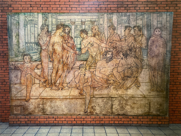 At the Baths by Duncan Regehr