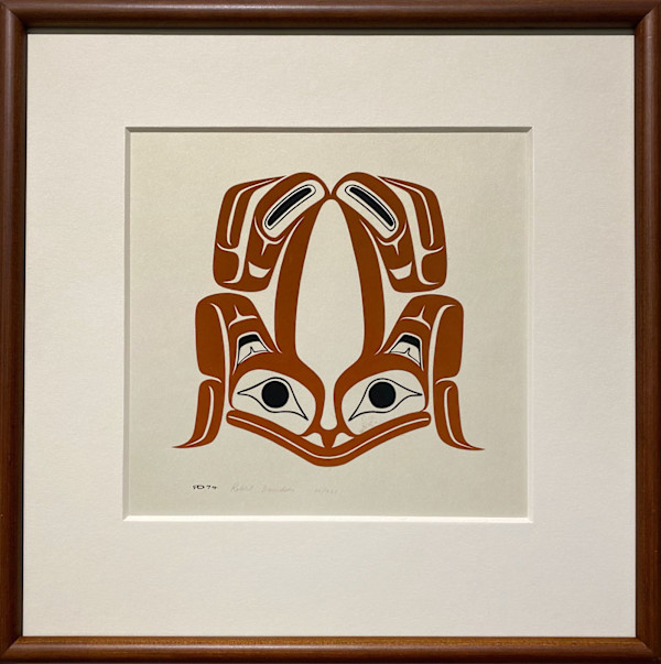 Haida Frog Totem by Robert Davidson