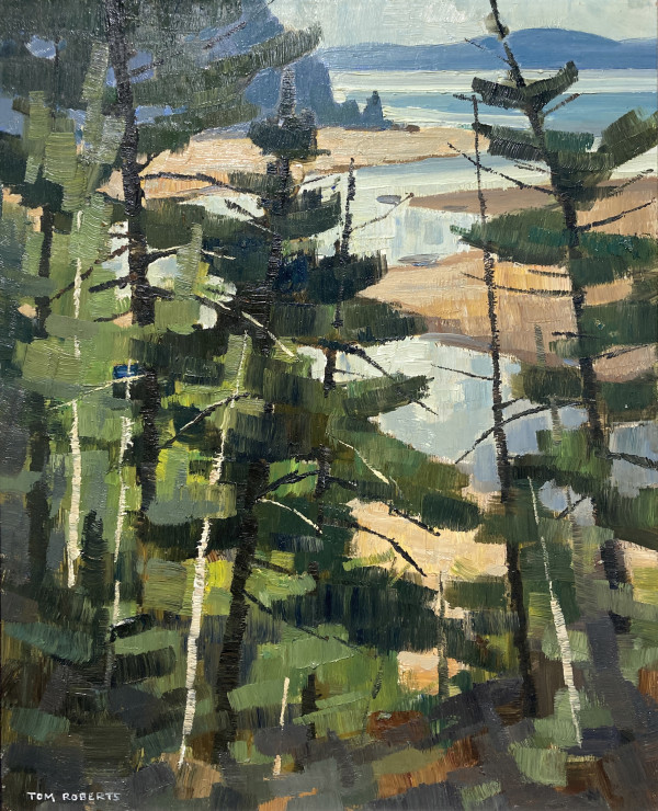 Pines of Malbaie by Tom Roberts ARCA (1908-1988)