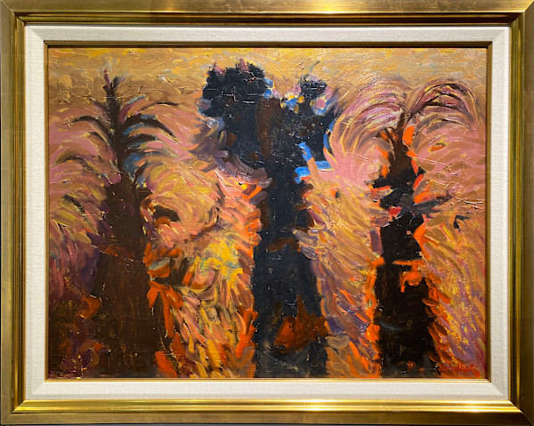 Palmetto Stumps by Jack Leonard Shadbolt (1909-1998)
