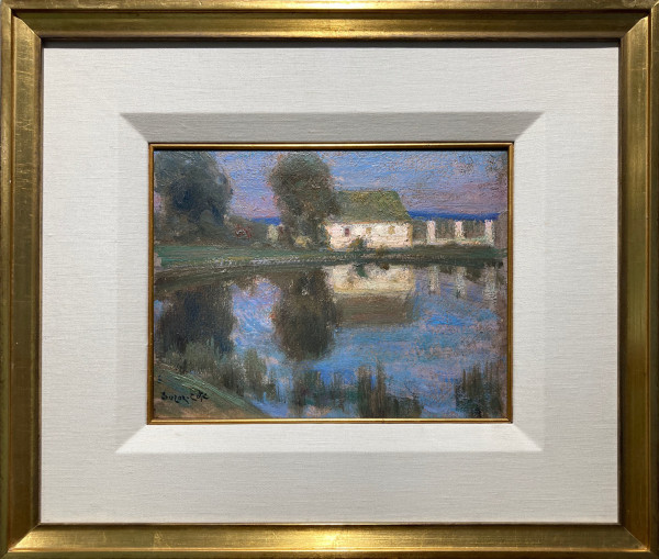 The Old House by the Pond by M. A. Suzor-Cote (1869-1937)