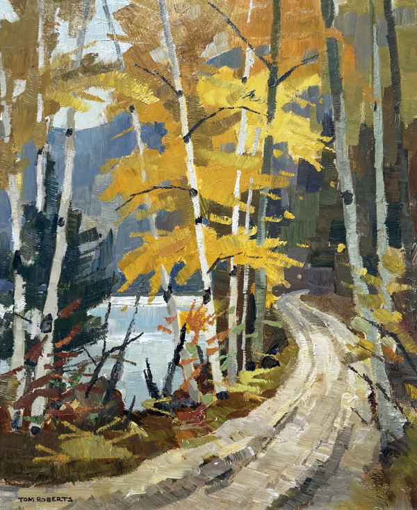Birches, Arbor Vitae Road by Tom Roberts ARCA (1908-1988)
