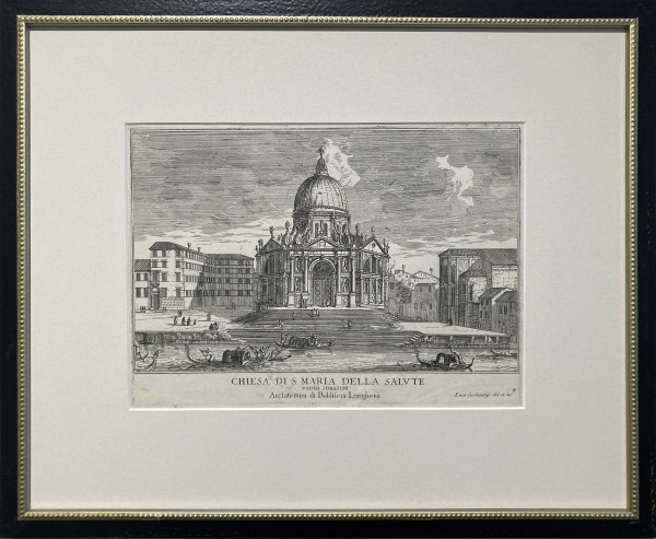 Chiesa Di S. Maria Della Salute, Padri Somaschi, Architettura di Baldisera Longhena by Luca Carlevaris (1663-1730)