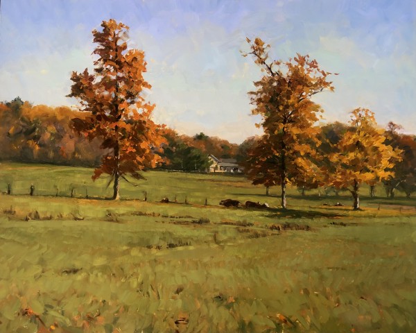 Farmland in Basking Ridge by Laurie Maher