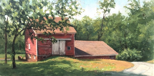 Barn in Far Hills by Laurie Maher