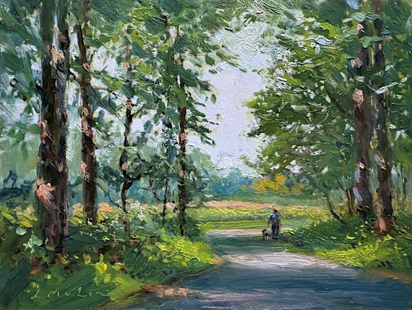 Walking On A Country Road by Laurie Maher, Image 1.