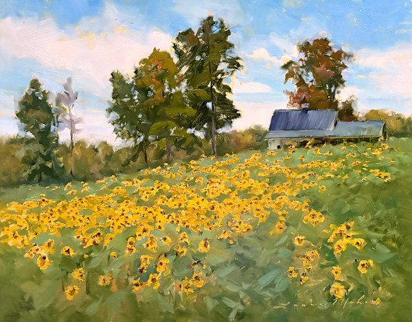 Sussex County Sunflowers by Laurie Maher, Image 1.