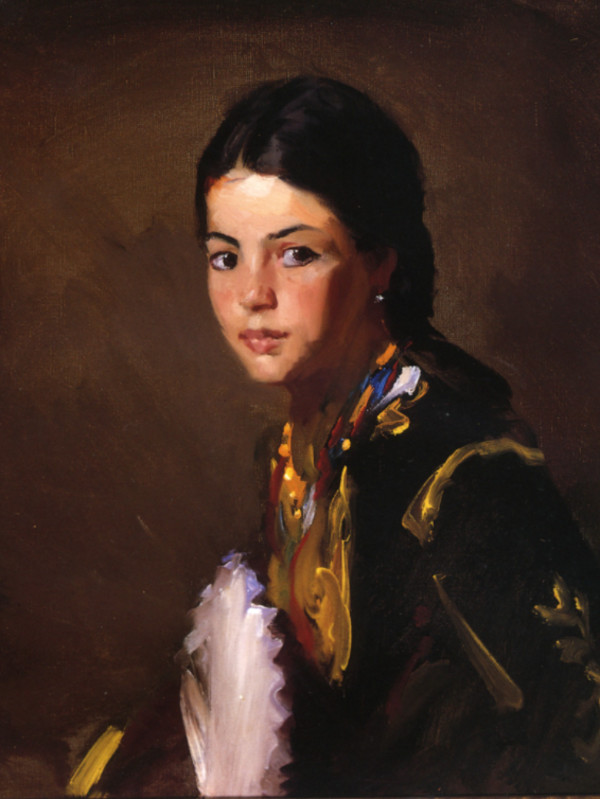 After Robert Henri, Segovian Girl by Laurie Maher