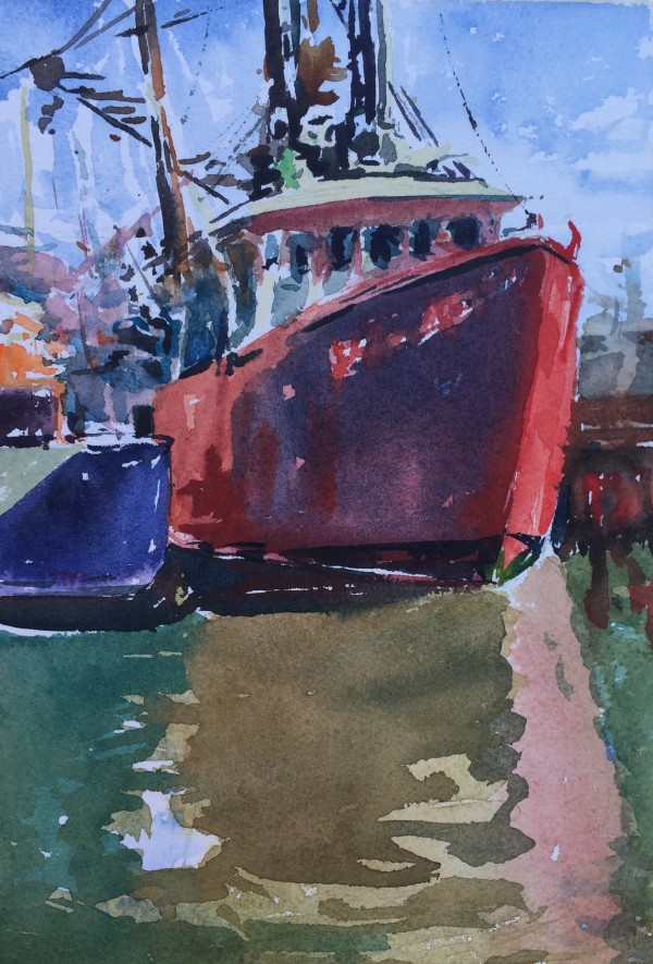 Big Red Boat by Laurie Maher