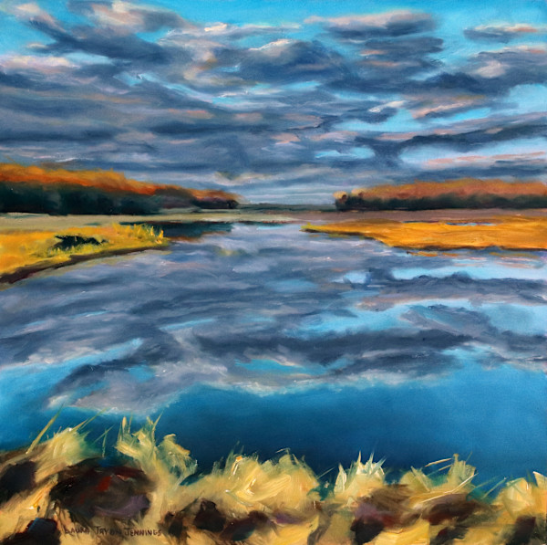 Indigo Mood by Laura Tryon Jennings