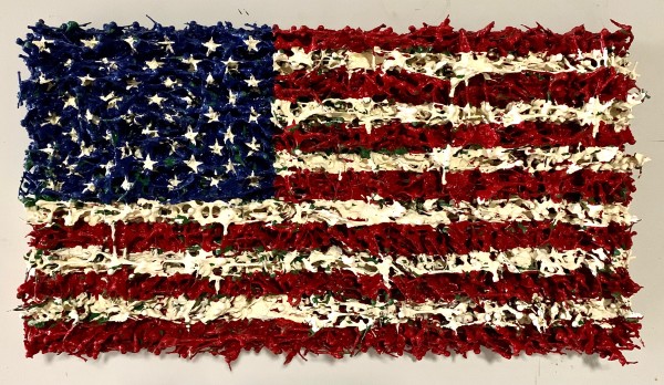 American Flag (Toy Soldiers) 2019 by Dave Cole