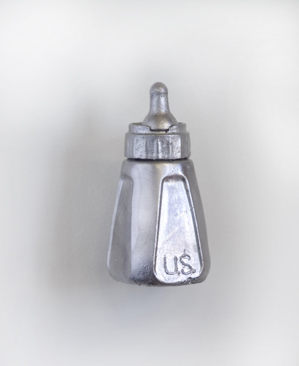 Baby Bottle (After Discovery by the Artist of Military Specification MIL-B-16755B: Bottle, Nursing)   2008 (edition of 10) by Dave Cole