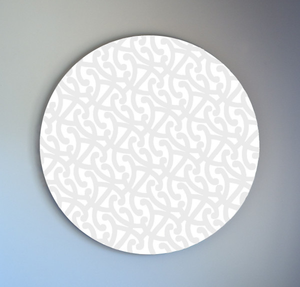 Kahui (Swarm) Grey on white by Jon Tootill