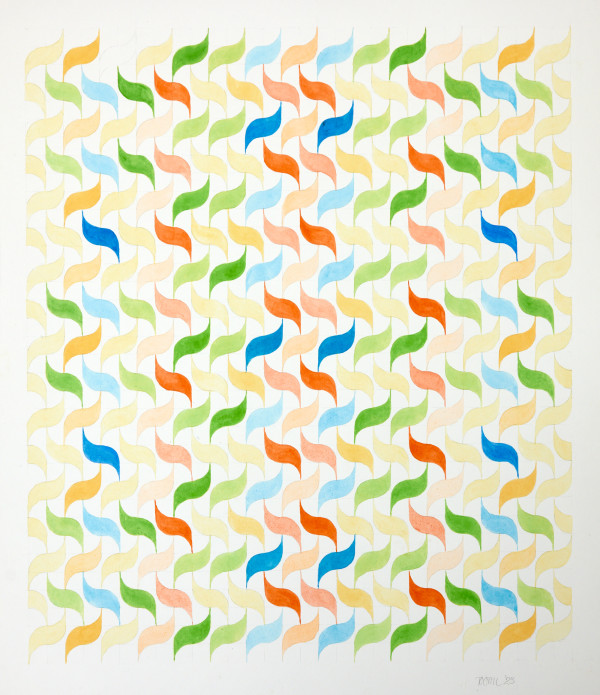 Raumati (Watercolour 1) 2023 by Jon Tootill