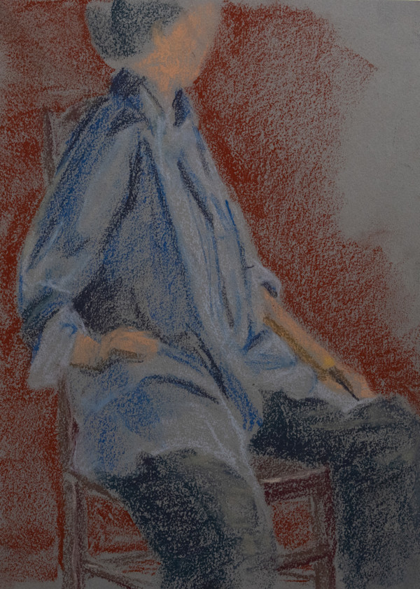 Light Blue Smock by Don Leverich