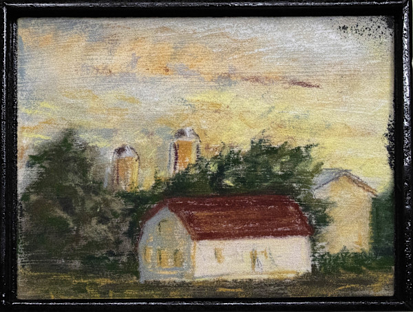 Sitting Happy by Don Leverich