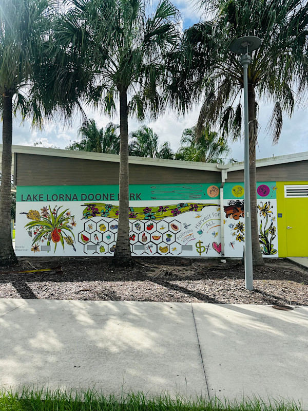 Sweet Like Justice, Strong Like Roots (Mural) by Tasanee Durrett