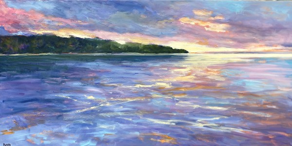 Sunset At Low Island by Cathy Boyd Fine Art