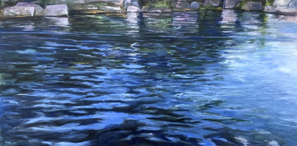 Lakeside Contemplation by Cathy Boyd Fine Art