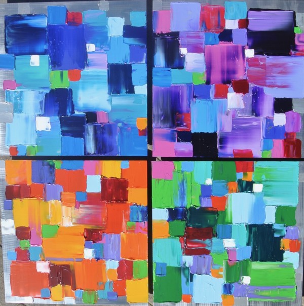 Spread Them All - quadriptych, Image 1.