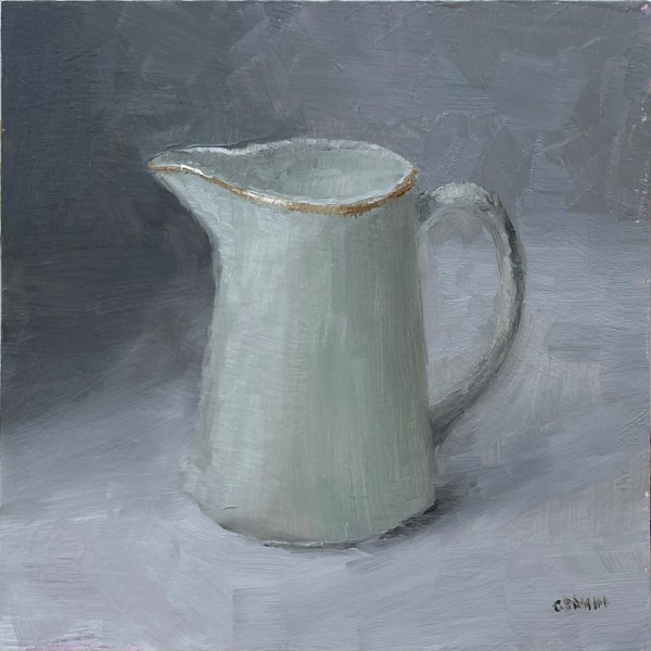 Little white jug by Cath Smith