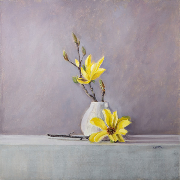 Butterflies Magnolia by Cath Smith