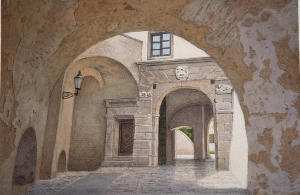 Nitra Castle Entrance