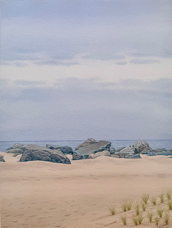 Beach View with Rocks by Tatjana Garibaldi, Image 2.