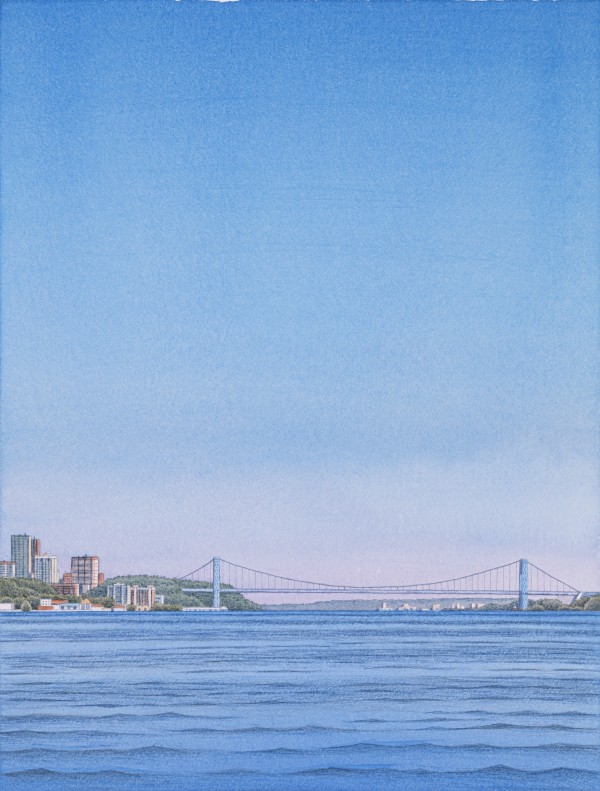 Hudson River View # 2 by Tatjana Garibaldi