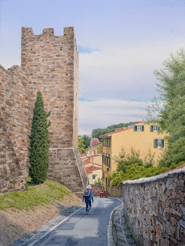 Via di Belvedere, Florence by Tatjana Garibaldi, Image 1.
