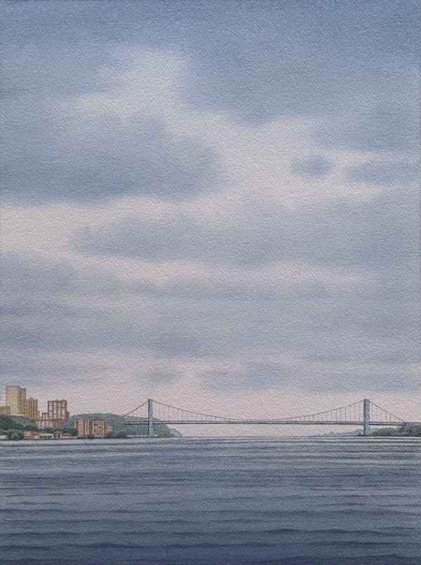 Hudson River View by Tatjana Garibaldi