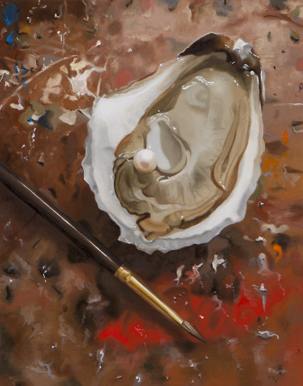 The Painted Oyster by Nadine Robbins