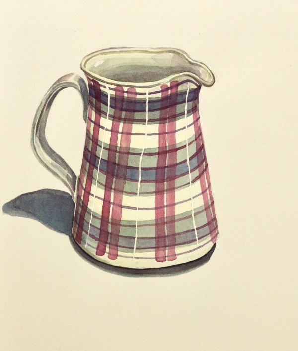 Tartan Jug by Vincent Matthews SGFA