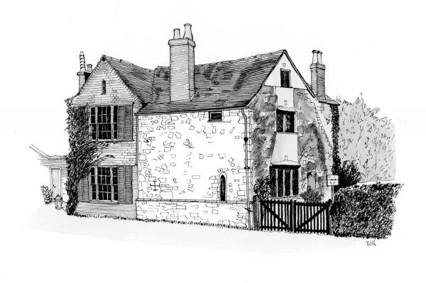 The Old House by Vincent Matthews SGFA