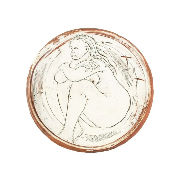 Nude Woman Charger by Ron Meyers