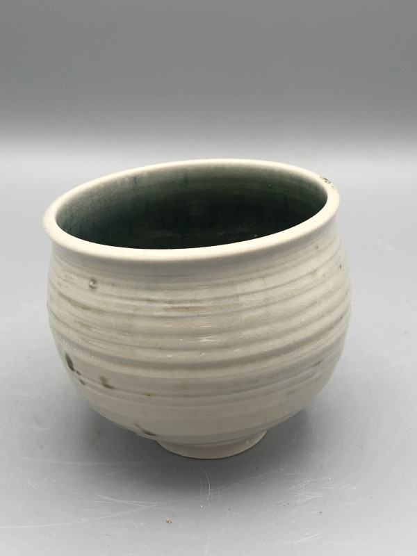 Yunomi with Emerald Interior by Unknown - Not Don Reitz