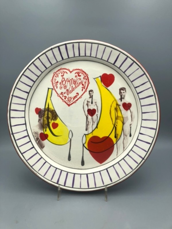 Harry Styles Dinner Plate by Wes Harvey