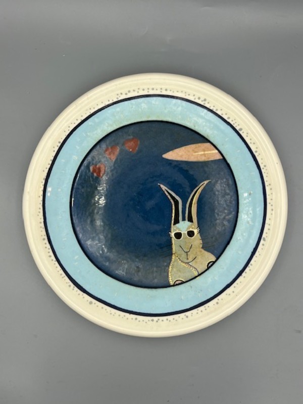 Rabbit Plate by Dale Dapkins