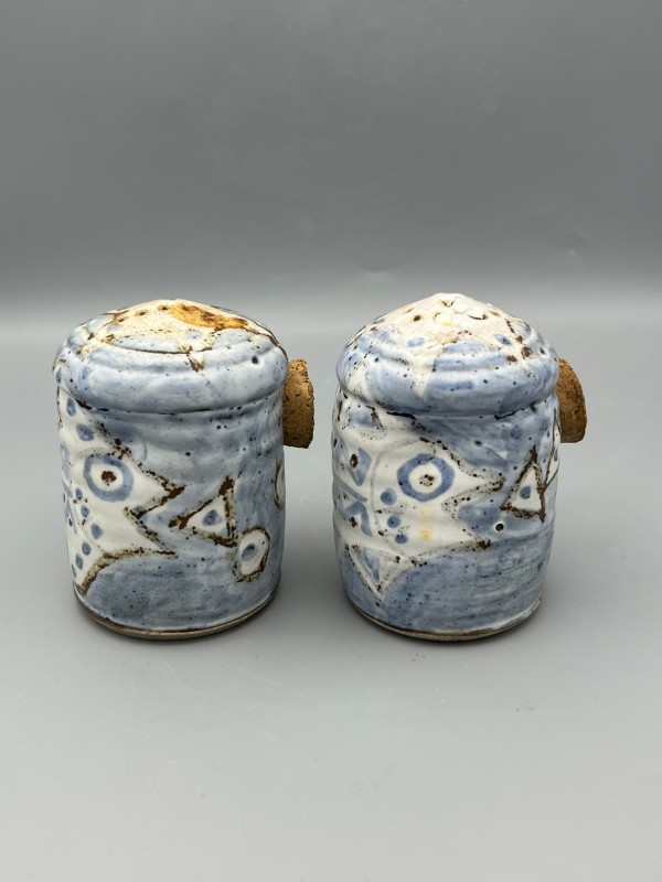 Salt and Pepper Shakers with Corks by Bailey Moore